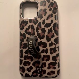 Loopy leopard phone case-iPhone 11 pro